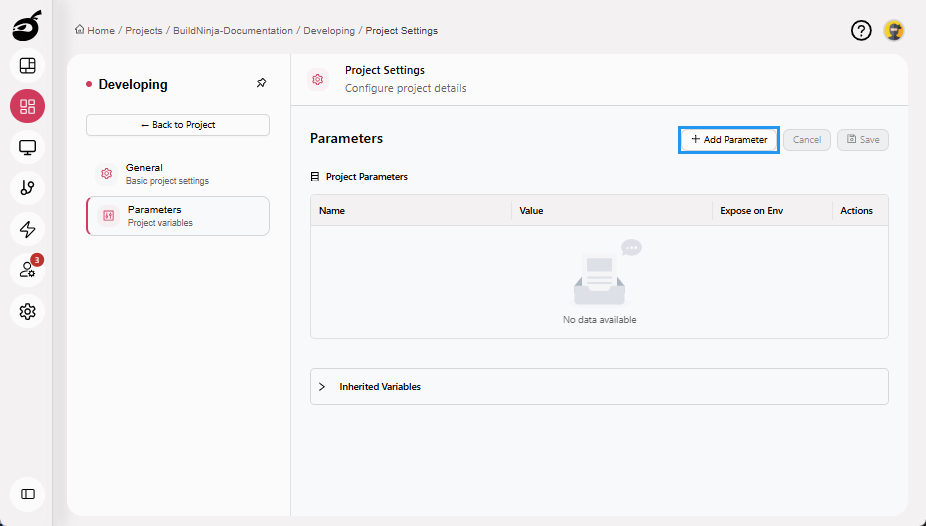 project-add-parameter-button